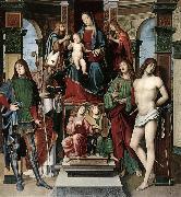 FRANCIA, Francesco Madonna and Saints whh Sweden oil painting reproduction